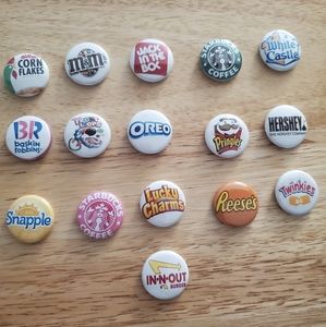 Food Brand Pins